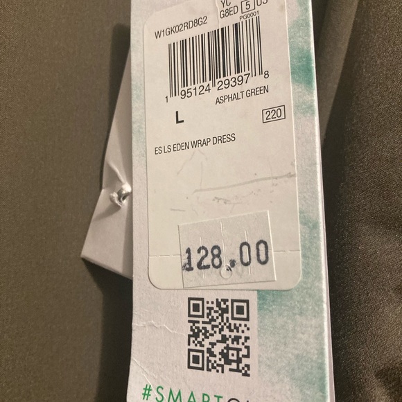 New with tags, Guess brown satin Eden dress - Picture 4 of 5